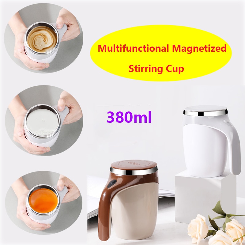 Rechargeable Model Automatic Stirring Cup Coffee Cup High Value Electric Stirring Cup Lazy Milkshake Rotating Magnetic Water Cup