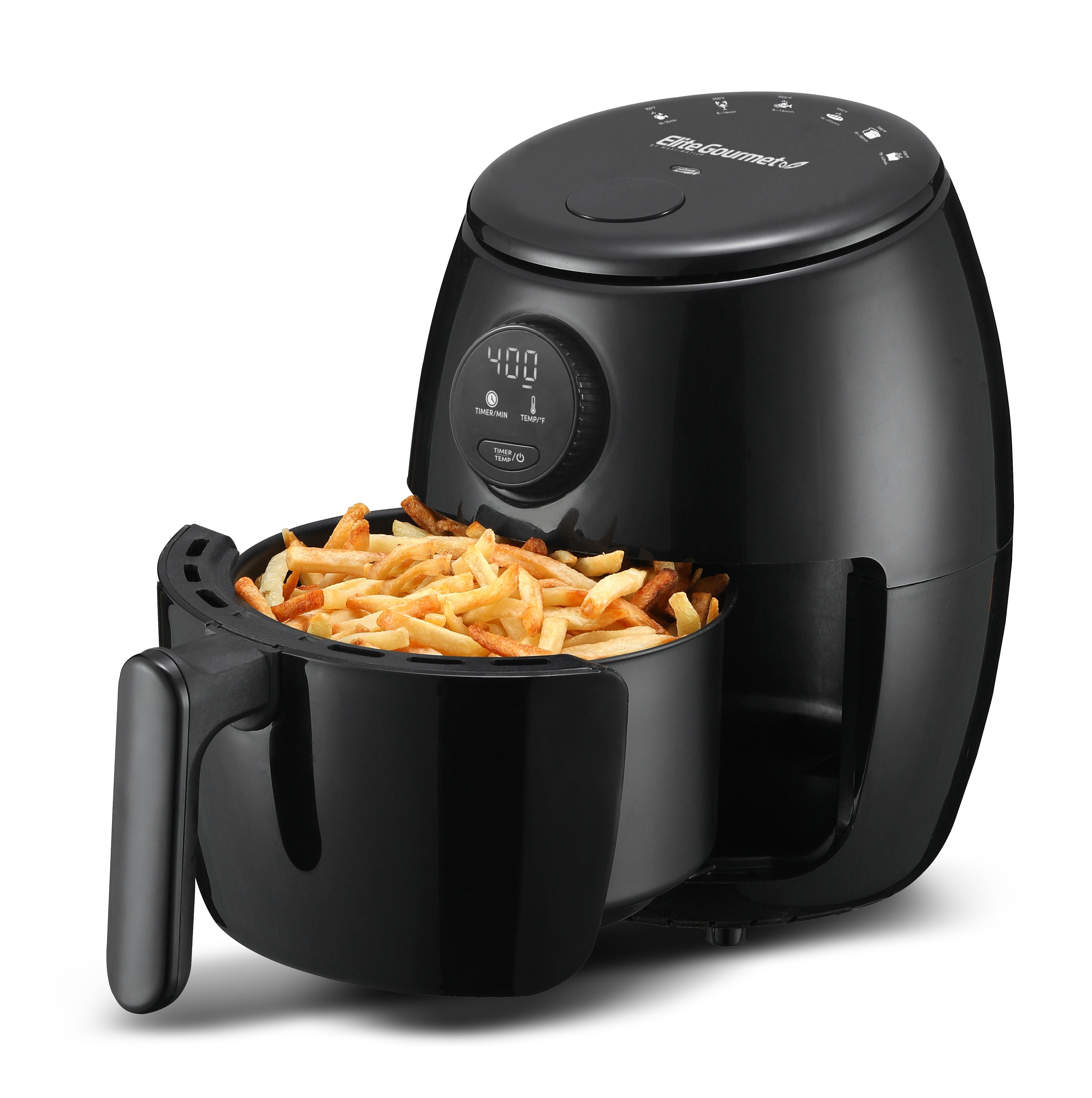 2 Qt. Air Fryer (black)