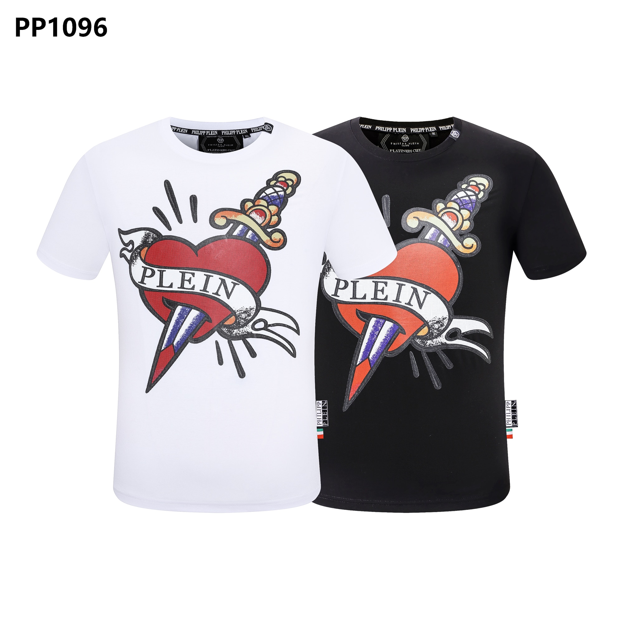2023-24Men's Fashion Cupid Shooting Love Short Sleeve T-shirt Short Sleeve Round Neck Hot Diamond Graphic T-shirt Top