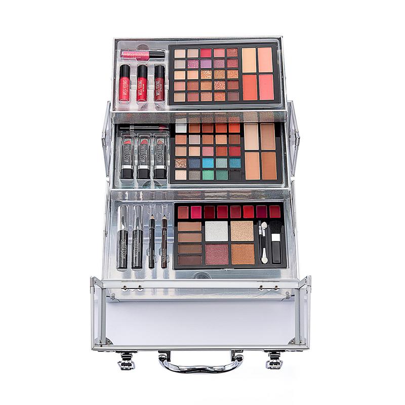 All-in-one Makeup Set 89Pcs Full Make Up Kit For Women Cosmetic Essential Bundle Include Eyeshadow Palette Lipstick Blush